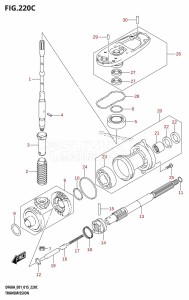 DF60A From 06002F-510001 (E01 E40)  2015 drawing TRANSMISSION (DF40ATH:E01)