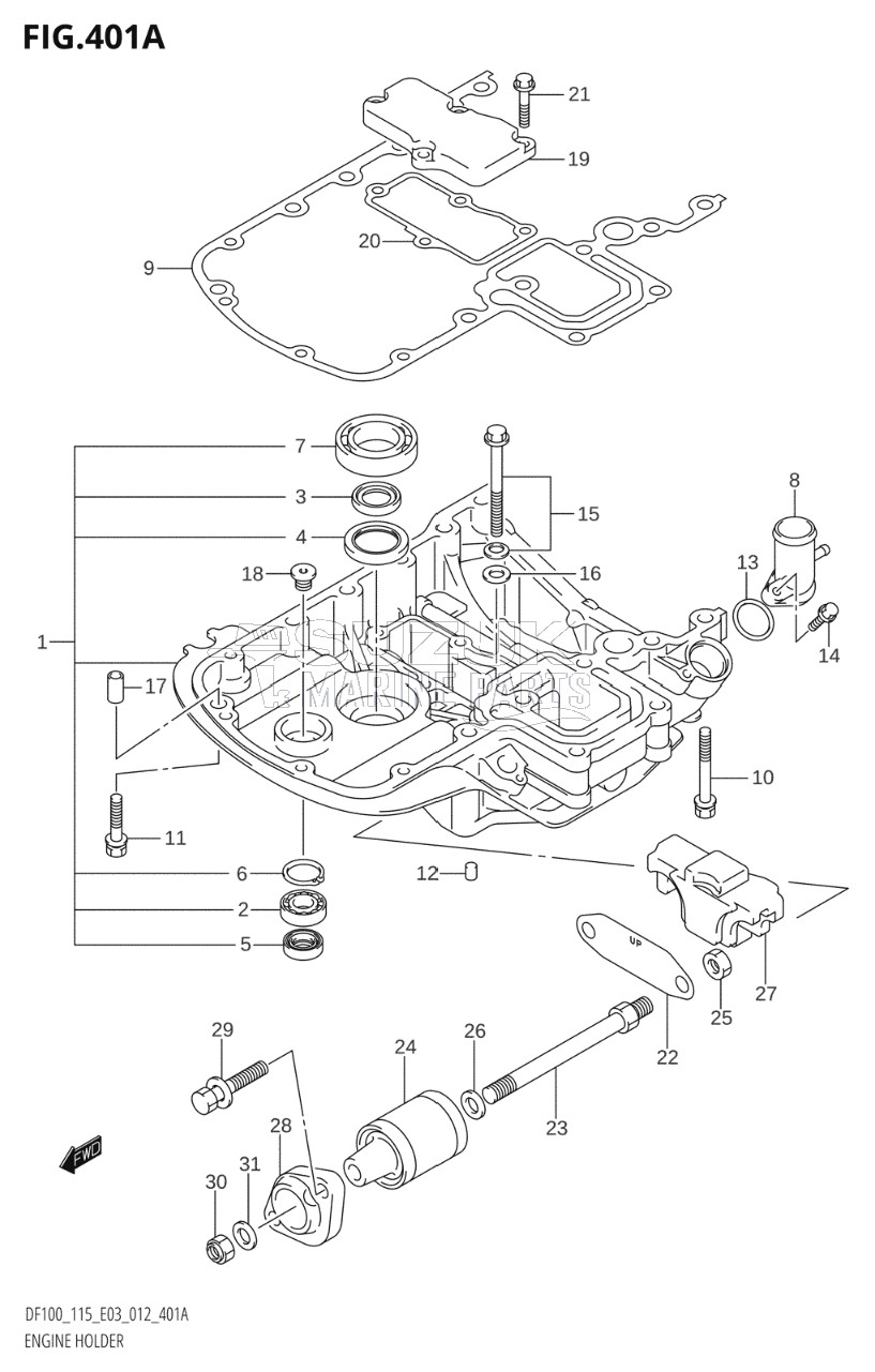 ENGINE HOLDER