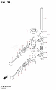 DF15A From 01504F-510001 (P03)  2015 drawing CAMSHAFT (DF15A:P03)