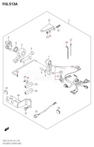 DF8A From 00801F-210001 (P01)  2012 drawing OPT:REMOTE CONTROL PARTS (DF8A:P01)