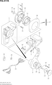 03003F-610001 (2016) 30hp P01 P40-Gen. Export 1 (DF30A  DF30AQ  DF30AR  DF30AT  DF30ATH  DT30  DT30R) DF30A drawing OPT:CONCEALED REMOCON (1) (DF25AR:P01)