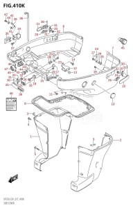 DF250Z From 25003Z-710001 (E40)  2017 drawing SIDE COVER (DF250T:E40:(X-TRANSOM,XX-TRANSOM))