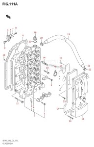 DF140 From 14001F-510001 (E03)  2005 drawing CYLINDER HEAD