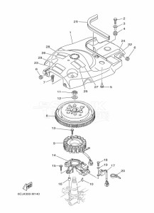 F70AETX drawing GENERATOR