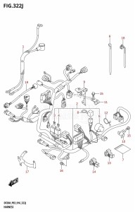 DF20A From 02002F-610001 (P03)  2016 drawing HARNESS (DF20AT:P03)