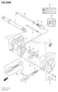 DF9.9A From 00994F-040001 (P01)  2020 drawing CLAMP BRACKET (DF8AR,DF9.9AR)