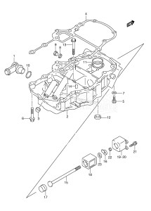 DF30 From 03001F-251001 ()  2002 drawing ENGINE HOLDER