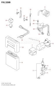 DF140Z From 14001Z-780001 (E03)  2007 drawing PTT SWITCH /​ ENGINE CONTROL UNIT (K4,K5,K6,K7,K8,K9,K10,011)