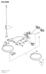 DF140BZG From 14004Z-140001 (E11 E40)  2021 drawing OPT:HARNESS (2) (022,023)