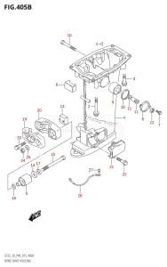 DT25 From 02503K-510001 (P36-)  2015 drawing DRIVE SHAFT HOUSING (DT30:P40)