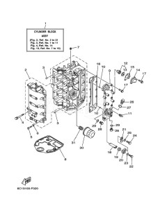 F60C drawing CYLINDER--CRANKCASE-1