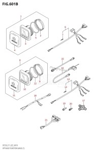 DF250ST From 25004F-240001 (E03)  2022 drawing OPT:MULTI FUNCTION GAUGE (1) (022)