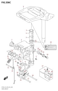 DT15A From 01504-610001 (P36 P40 P81)  2016 drawing SWIVEL BRACKET (DT9.9A:P81)