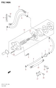 DF9.9 From 00992F-510001 (P03)  2005 drawing FUEL PUMP (K4)