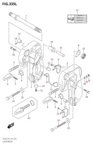 DF20A From 02002F-410001 (P01)  2014 drawing CLAMP BRACKET (DF20ATH:P01)