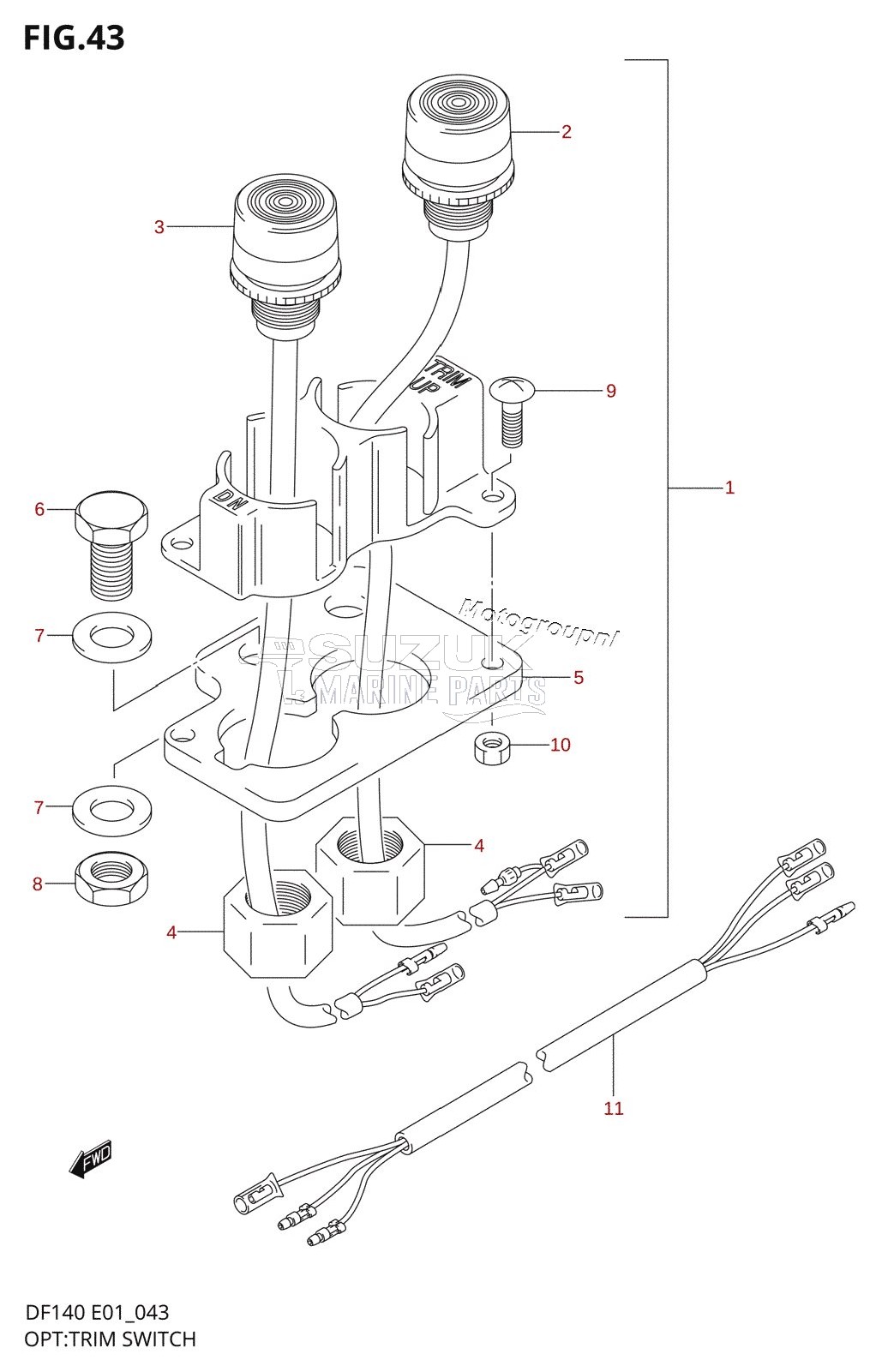 OPT:TRIM SWITCH