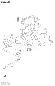 14003F-310001 (2013) 140hp E03-USA (DF140AT) DF140A drawing DRIVE SHAFT HOUSING (DF140AZ:E03)