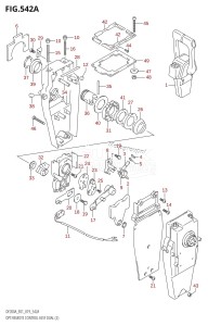 DF200AZ From 20003Z-910001 (E01 E40)  2019 drawing OPT:REMOTE CONTROL ASSY DUAL (2)