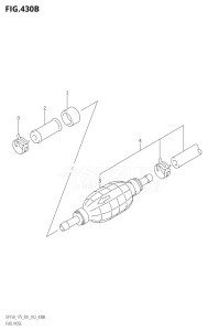 15002Z-210001 (2012) 150hp E01 E40-Gen. Export 1 - Costa Rica (DF150Z) DF150Z drawing FUEL HOSE (DF150Z:E01)