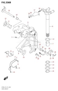 DF80A From 08002F-510001 (E01 E40)  2015 drawing SWIVEL BRACKET (DF70A:E40)