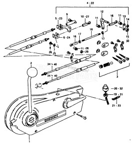 DT20 From 2002-200001 ()  1982 drawing OPT:REMOTE CONTROL (1)