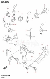 DF250 From 25003F-140001 (E11 E40)  2021 drawing SENSOR