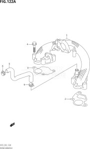 02503F-110001 (2011) 25hp E03-USA (DF25  DF25R) DF25 drawing INTAKE MANIFOLD