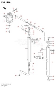 DF140 From 14001F-980001 (E03)  2009 drawing FUEL INJECTOR