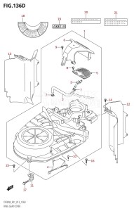 DF300A From 30002P-310001 (E40)  2013 drawing RING GEAR COVER (DF250A:E40)