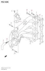 DF140AZ From 14003Z-310001 (E01 E40)  2013 drawing INTAKE MANIFOLD