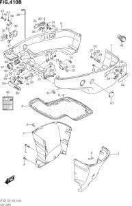 25003Z-040001 (2020) 250hp E03-USA (DF250Z  DF250Z) DF250Z drawing SIDE COVER (DF250ST:L-TRANSOM)