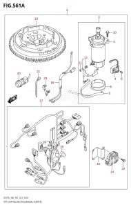 DF30A From 03003F-240001 (P01 P40)  2022 drawing OPT:STARTING MOTOR (MANUAL STARTER) (M-STARTER)