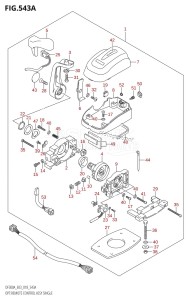 DF225Z From 22503Z-810001 (E03)  2018 drawing OPT:REMOTE CONTROL ASSY SINGLE