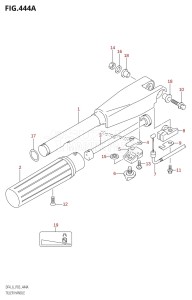 DF6 From 00601F-880001 (P03)  2008 drawing TILLER HANDLE