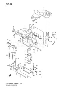 DT40 From 04003K-151001 ()  2001 drawing SWIVEL BRACKET