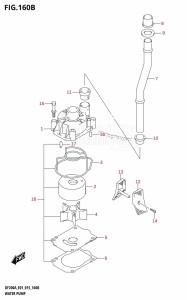 DF200AZ From 20003Z-510001 (E01 E40)  2015 drawing WATER PUMP (DF200AT:E40)