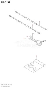 DF9.9A From 00994F-210001 (P01)  2012 drawing OPT:REMOCON CABLE (DF8A:P01)