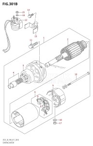 DT30 From 03005-710001 ()  2017 drawing STARTING MOTOR (DT30R:P40)