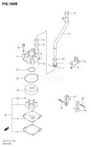 DF70 From 07001F-031001 (E11)  2013 drawing WATER PUMP (K8,K9)