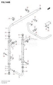 DF200 From 20002F-210001 (E01 E40)  2012 drawing FUEL INJECTOR (DF200T:E40)