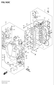 22503F-610001 (2016) 225hp E03-USA (DF225T) DF225T drawing THROTTLE BODY (DF225T:E03)