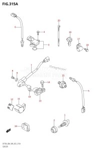 DF90A From 09003F-110001 (E03)  2011 drawing SENSOR