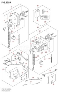 DF175A From 17503F-040001 (E01 E03 E40)  2020 drawing OPT:KEY LESS START (020:(E01,E03),021:E11)