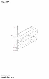 DF90A From 09003F-810001 (E01 E40)  2018 drawing OPT:REMOTE CONTROL SPACER