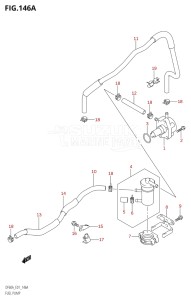 04004F-110001 (2011) 40hp E34-Italy (DF40AST) DF40A drawing FUEL PUMP