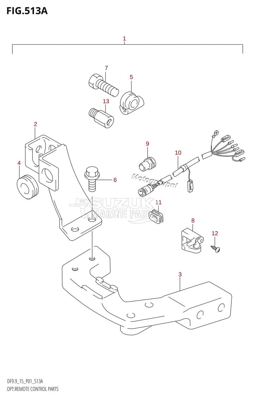 OPT:REMOTE CONTROL PARTS (K4)