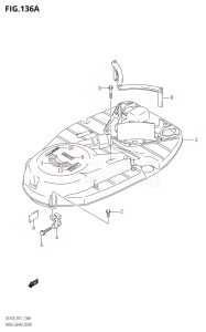 DF225T From 22503F-010001 (E01 E40)  2010 drawing RING GEAR COVER