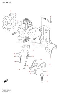 DF115BT From 11506F-340001 (E11 E40)  2023 drawing THROTTLE BODY