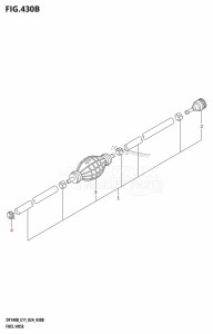 DF115BT From 11506F-440001 (E11 - E40)  2024 drawing FUEL HOSE (E11,E01)