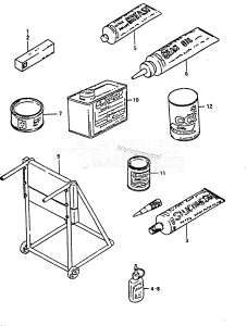 DT50 From 05001k-601361 till 601714 ()  1986 drawing OPTIONAL